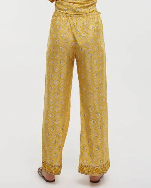 ΠΑΝΤΕΛΟΝΑ ΜΕ ΤΣΕΠΕΣ ΕΜΠΡΙΜΕ ΣΕ ΚΙΤΡΙΝΟ ΧΡΩΜΑ S/M (28%SILK / 72% POLYESTER) ΠΑΝΤΕΛΟΝΑ ΜΕ ΤΣΕΠΕΣ ΕΜΠΡΙΜΕ ΣΕ ΚΙΤΡΙΝΟ ΧΡΩΜΑ S/M (28%SILK / 72% POLYESTER)