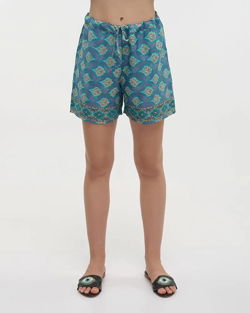 ΣΟΡΤΣΑΚΙ ΕΜΠΡΙΜΕ ΣΕ ΜΠΛΕ S/M (28%SILK / 72% POLYESTER) ΣΟΡΤΣΑΚΙ ΕΜΠΡΙΜΕ ΣΕ ΜΠΛΕ S/M (28%SILK / 72% POLYESTER)