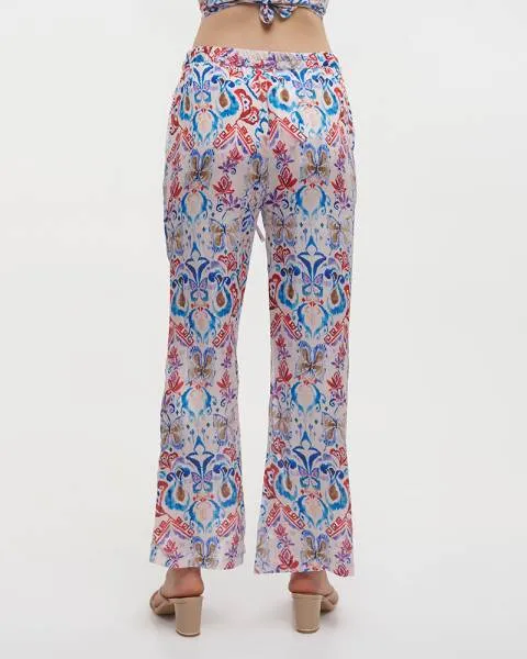 ΠΑΝΤΕΛΟΝΑ ΜΕ ΤΣΕΠΕΣ ΕΜΠΡΙΜΕ ΠΟΛΥΧΡΩΜΗ S/M (28%SILK / 72% POLYESTER) ΠΑΝΤΕΛΟΝΑ ΜΕ ΤΣΕΠΕΣ ΕΜΠΡΙΜΕ ΠΟΛΥΧΡΩΜΗ S/M (28%SILK / 72% POLYESTER)