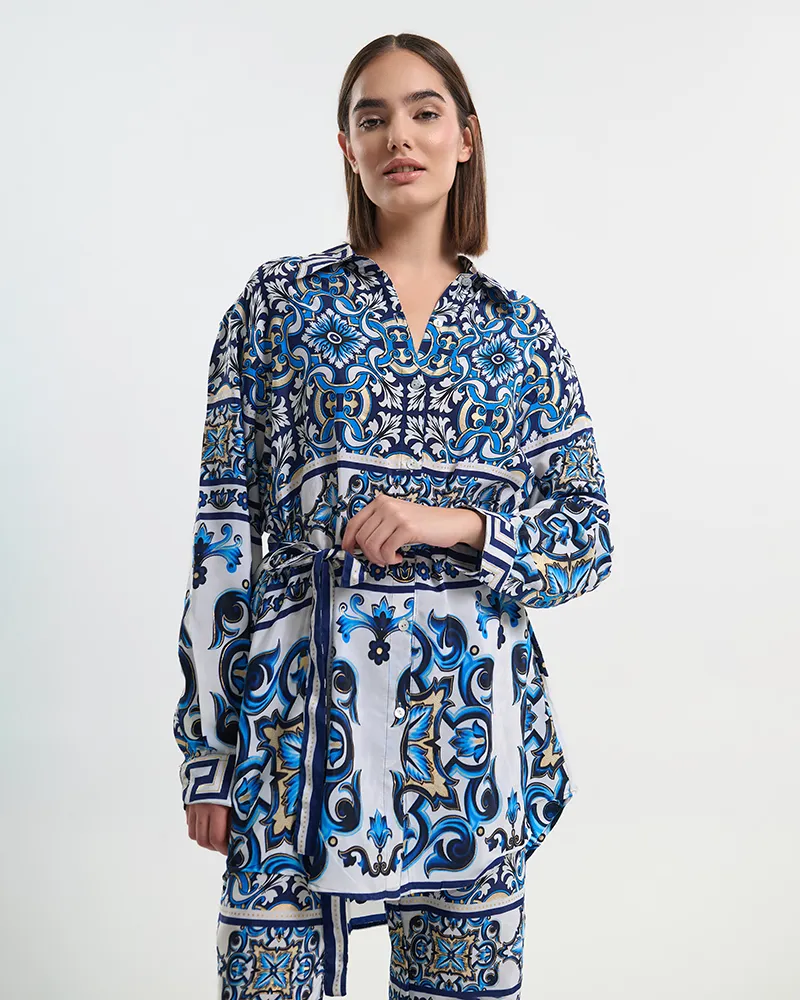 ΠΟΥΚΑΜΙΣΑ ΜΑΚΡΙΑ ΛΕΥΚΗ ΜΕ ΖΩΝΑΡΙ ΜΕ ΜΠΛΕ/ΧΡΥΣΑ ΜΟΤΙΒΑ S/M ( 28% SILK / 72% POLYESTER) ΠΟΥΚΑΜΙΣΑ ΜΑΚΡΙΑ ΛΕΥΚΗ ΜΕ ΖΩΝΑΡΙ ΜΕ ΜΠΛΕ/ΧΡΥΣΑ ΜΟΤΙΒΑ S/M ( 28% SILK / 72% POLYESTER)