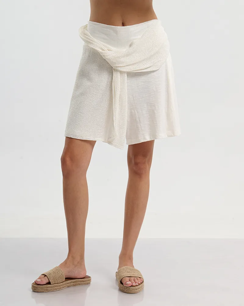 ΣΟΡΤΣ ΛΕΥΚΟ ΜΕ ΕΝΣΩΜΑΤΟΜΕΝΗ ΖΩΝΗ ONE SIZE ( 100% COTTON) ΣΟΡΤΣ ΛΕΥΚΟ ΜΕ ΕΝΣΩΜΑΤΟΜΕΝΗ ΖΩΝΗ ONE SIZE ( 100% COTTON)