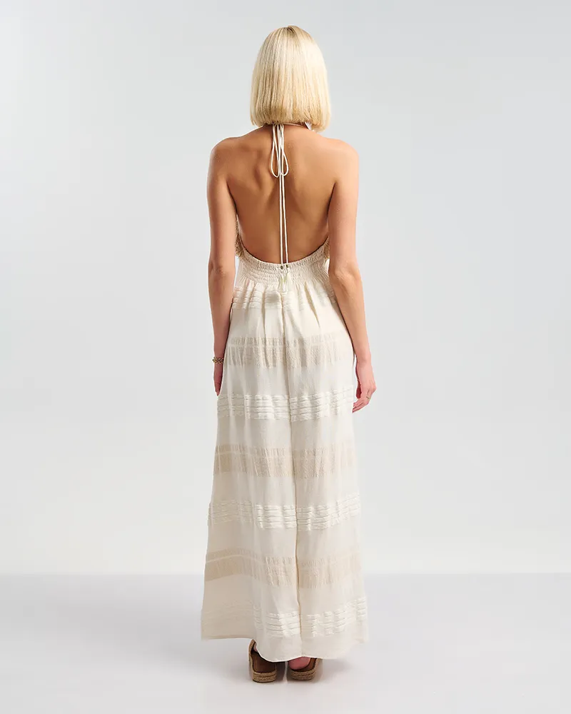 ΦΟΡΕΜΑ ΜΠΕΖ ΜΕ ΔΕΣΙΜΟ ΣΤΟΝ ΛΑΙΜΟ ΚΑΙ ΚΡΟΣΙΑONE SIZE ( 100% COTTON)