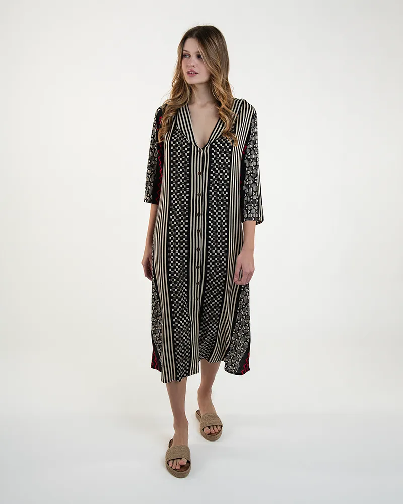 ΦΟΡΕΜΑ/ΠΟΥΚΑΜΙΣΑ ΣΕ ΛΕΥΚΟ/ΚΟΚΚΙΝΟ/ΜΑΥΡΟ ΜΕ ΣΧΕΔΙΑ ONE SIZE (100% RAYON)