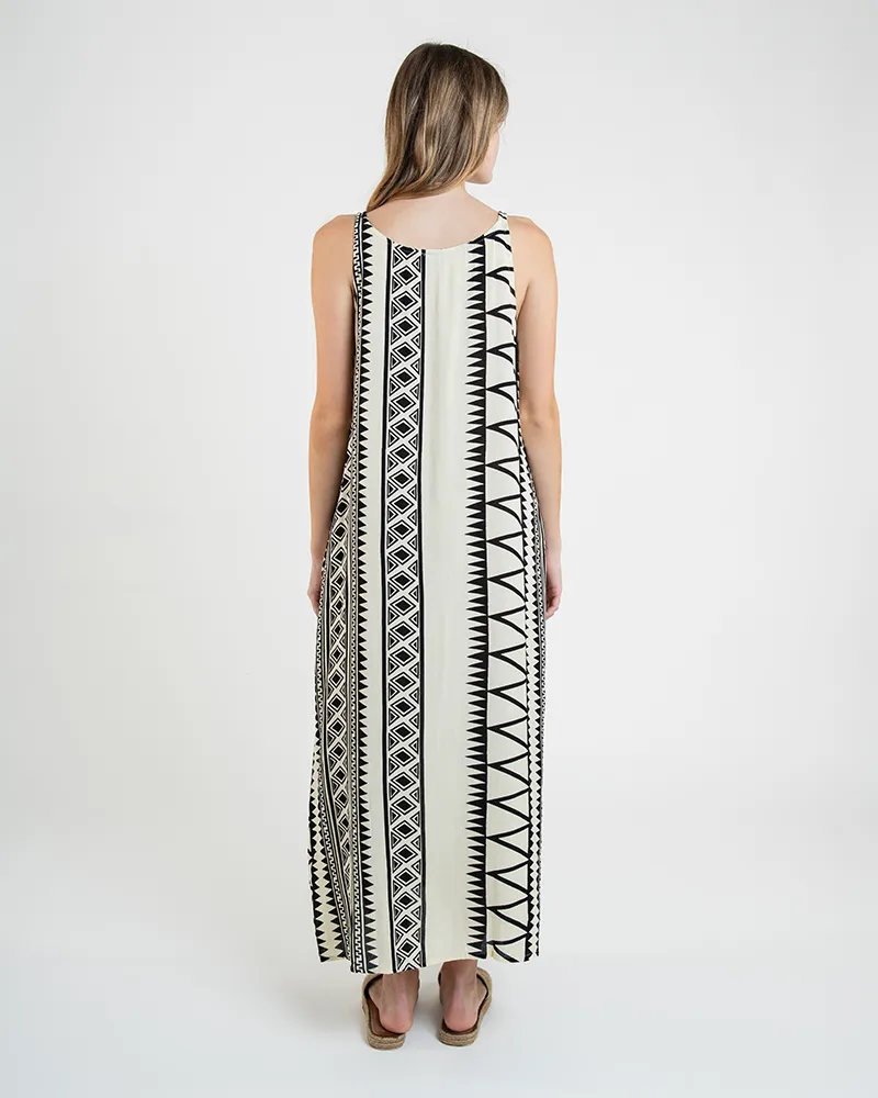 ΦΟΡΕΜΑ ΜΑΚΡΥ ΣΕ ΕΚΡΟΥ ΧΡΩΜΑ ΜΕ ΣΧΕΔΙΑ ONE SIZE  (100% RAYON)