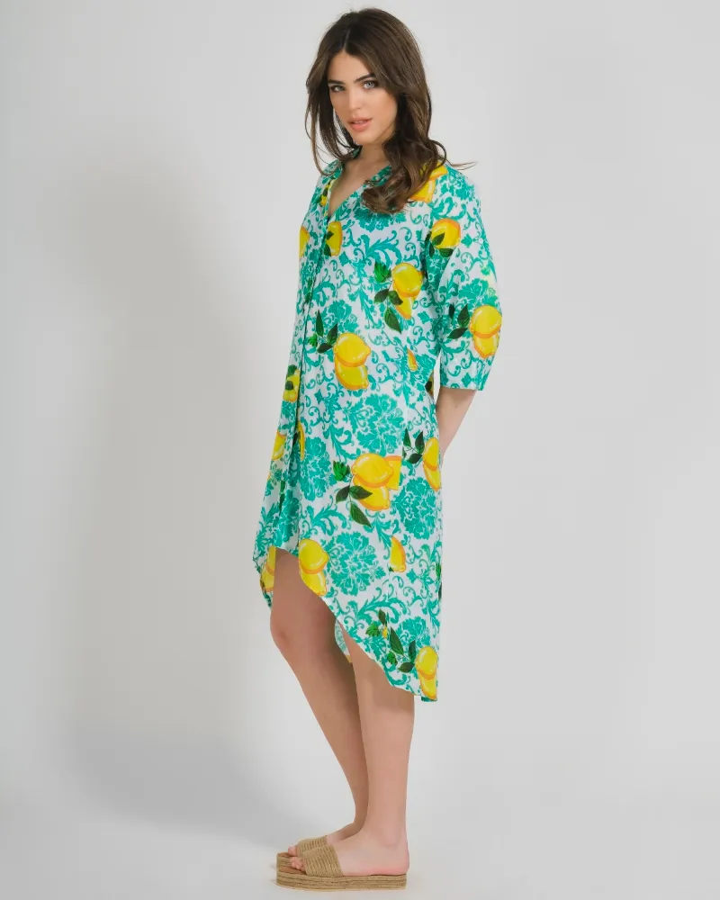 ΠΟΥΚΑΜΙΣΑ ΜΑΚΡΙΑ ΛΕΥΚΟ/ΠΡΑΣΙΝΟ ΜΕ ΛΕΜΟΝΙΑ ONE SIZE ( 100% COTTON) ΠΟΥΚΑΜΙΣΑ ΜΑΚΡΙΑ ΛΕΥΚΟ/ΠΡΑΣΙΝΟ ΜΕ ΛΕΜΟΝΙΑ ONE SIZE ( 100% COTTON)