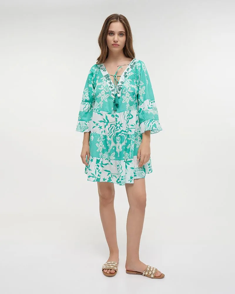 ΦΟΡΕΜΑ/ΚΑΦΤΑΝΙ ΠΡΑΣΙΝΟ ONE SIZE (100% COTTON)