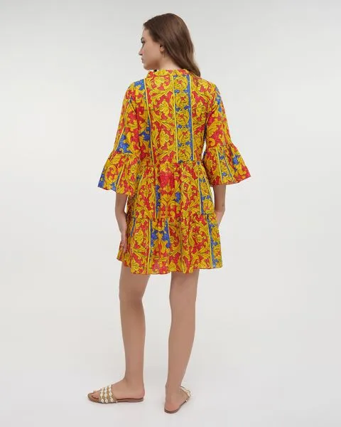 ΦΟΡΕΜΑ/ΚΑΦΤΑΝΙ ΠΟΛΥΧΡΩΜΟ S/M (100% COTTON)