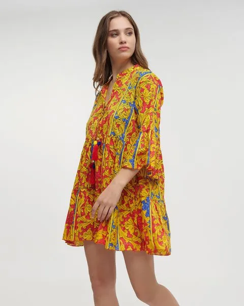 ΦΟΡΕΜΑ/ΚΑΦΤΑΝΙ ΠΟΛΥΧΡΩΜΟ M/L (100% COTTON)