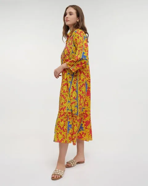 ΦΟΡΕΜΑ/ΠΟΥΚΑΜΙΣΑ ΜΑΚΡΙΑ ΠΟΛΥΧΡΩΜΗ S/M (100% COTTON)