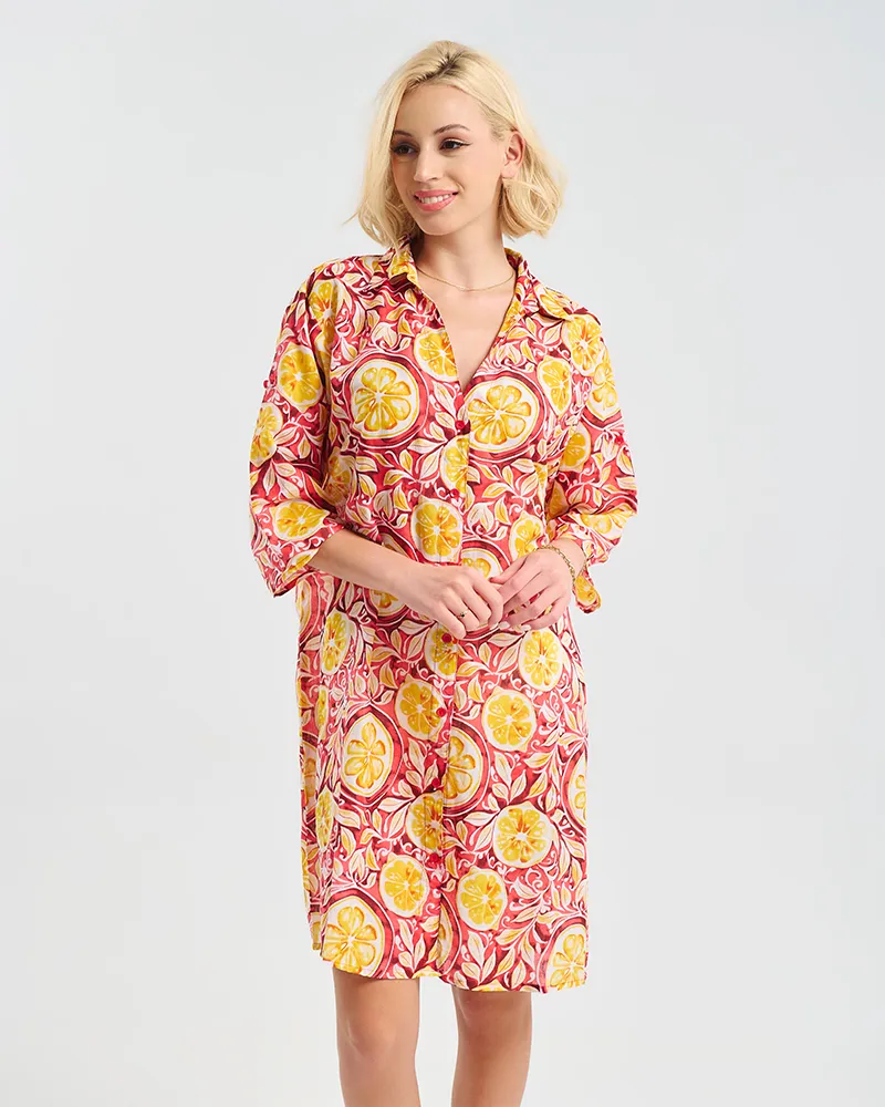 ΚΑΦΤΑΝΙ ΚΟΚΚΙΝΟ ΜΕ ΚΙΤΡΙΝΑ ”ΛΟΥΛΟΥΔΙΑ” S/M ( 100% COTTON) ΚΑΦΤΑΝΙ ΚΟΚΚΙΝΟ ΜΕ ΚΙΤΡΙΝΑ ”ΛΟΥΛΟΥΔΙΑ” S/M ( 100% COTTON)