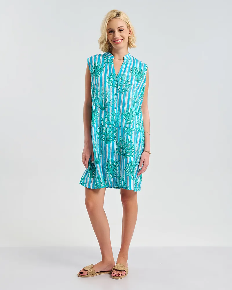 ΚΑΦΤΑΝΙ ΑΜΑΝΙΚΟ ΛΕΥΚΌ/ΓΑΛΑΖΙΟ ΜΕ ΤΥΡΚΟΥΑΖ ΛΕΠΤΟΜΕΡΕΙΕΣ S/M ( 100% COTTON) ΚΑΦΤΑΝΙ ΑΜΑΝΙΚΟ ΛΕΥΚΌ/ΓΑΛΑΖΙΟ ΜΕ ΤΥΡΚΟΥΑΖ ΛΕΠΤΟΜΕΡΕΙΕΣ S/M ( 100% COTTON)