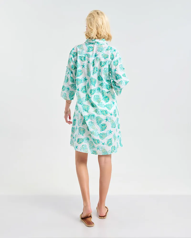 ΚΑΦΤΑΝΙ ΛΕΥΚΌ ΜΕ ΤΥΡΚΟΥΑΖ ''ΑΣΤΕΡΙΕΣ'' S/M (100% COTTON)