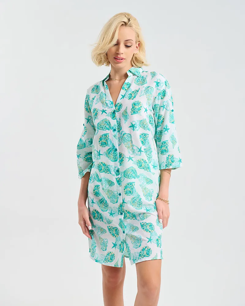 ΚΑΦΤΑΝΙ ΛΕΥΚΌ ΜΕ ΤΥΡΚΟΥΑΖ ”ΑΣΤΕΡΙΕΣ” L/XL (100% COTTON) ΚΑΦΤΑΝΙ ΛΕΥΚΌ ΜΕ ΤΥΡΚΟΥΑΖ ”ΑΣΤΕΡΙΕΣ” L/XL (100% COTTON)