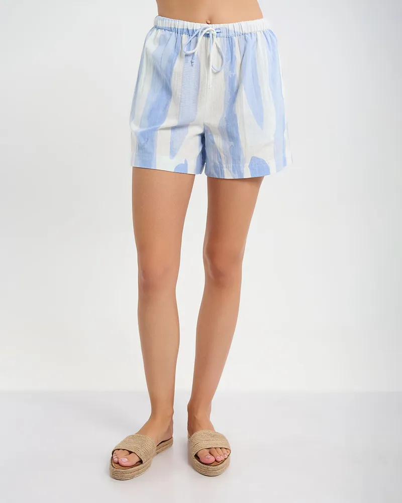 ΣΟΡΤΣΑΚΙ ΣΕ ΛΕΥΚΌ/ ΓΑΛΑΖΙΟ ONE SIZE ( 30% LINEN 70% COTTON ) ΣΟΡΤΣΑΚΙ ΣΕ ΛΕΥΚΌ/ ΓΑΛΑΖΙΟ ONE SIZE ( 30% LINEN 70% COTTON )