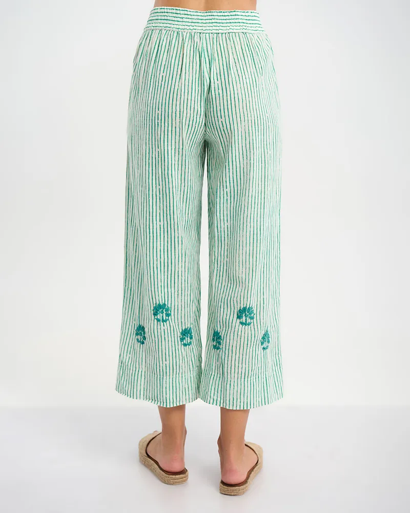 ΠΑΝΤΕΛΟΝΑ ΛΕΥΚΗ ΜΕ ΠΡΑΣΙΝΕΣ ΡΙΓΕΣ ONE SIZE ( 100% COTTON) ΠΑΝΤΕΛΟΝΑ ΛΕΥΚΗ ΜΕ ΠΡΑΣΙΝΕΣ ΡΙΓΕΣ ONE SIZE ( 100% COTTON)