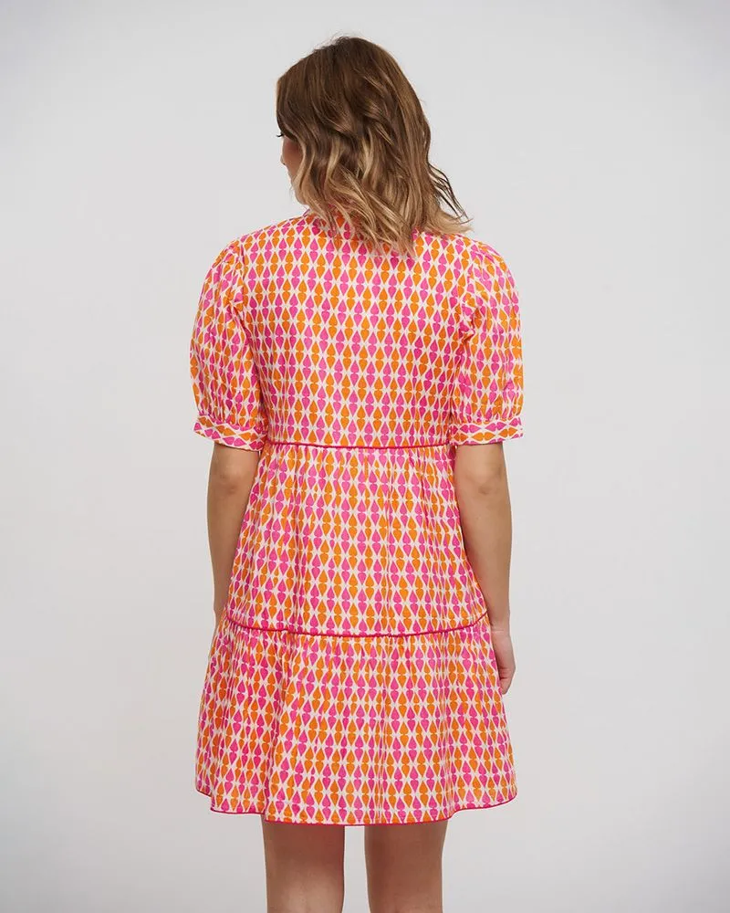 ΦΟΡΕΜΑ ΚΟΝΤΟ ΚΟΝΤΟΜΑΝΙΚΟ ΣΕ ΡΟΖ/ ΠΟΡΤΟΚΑΛΙ ΧΡΩΜΑ ONE SIZE (100% COTTON)