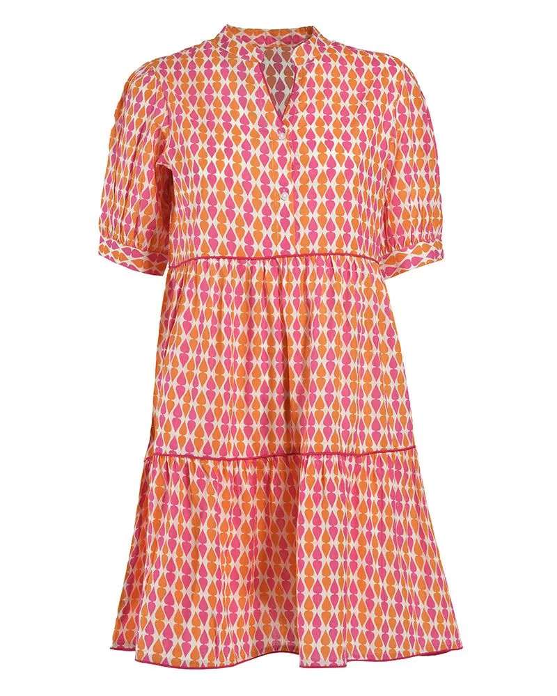 ΦΟΡΕΜΑ ΚΟΝΤΟ ΚΟΝΤΟΜΑΝΙΚΟ ΣΕ ΡΟΖ/ ΠΟΡΤΟΚΑΛΙ ΧΡΩΜΑ ONE SIZE (100% COTTON)