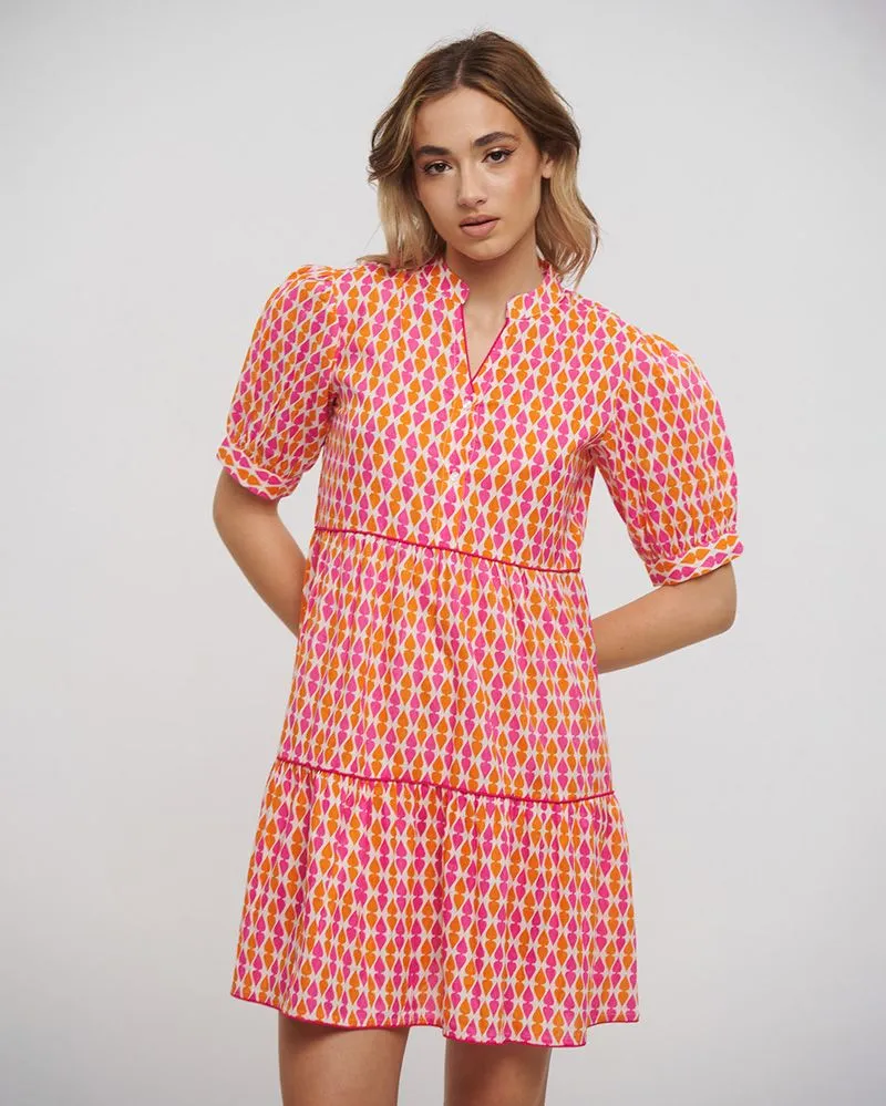 ΦΟΡΕΜΑ ΚΟΝΤΟ ΚΟΝΤΟΜΑΝΙΚΟ ΣΕ ΡΟΖ/ ΠΟΡΤΟΚΑΛΙ ΧΡΩΜΑ ONE SIZE (100% COTTON)