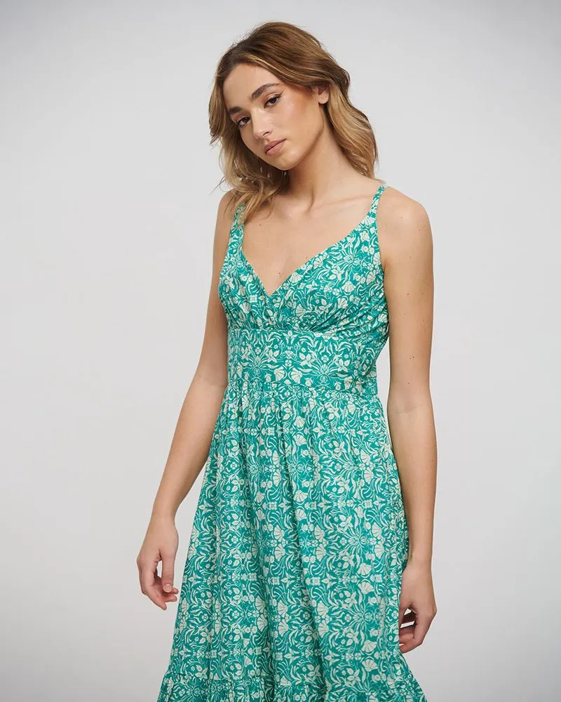 ΦΟΡΕΜΑ ΜΑΚΡΥ ΑΜΑΝΙΚΟ ΠΕΤΡΟΛ ONE SIZE (100% COTTON)