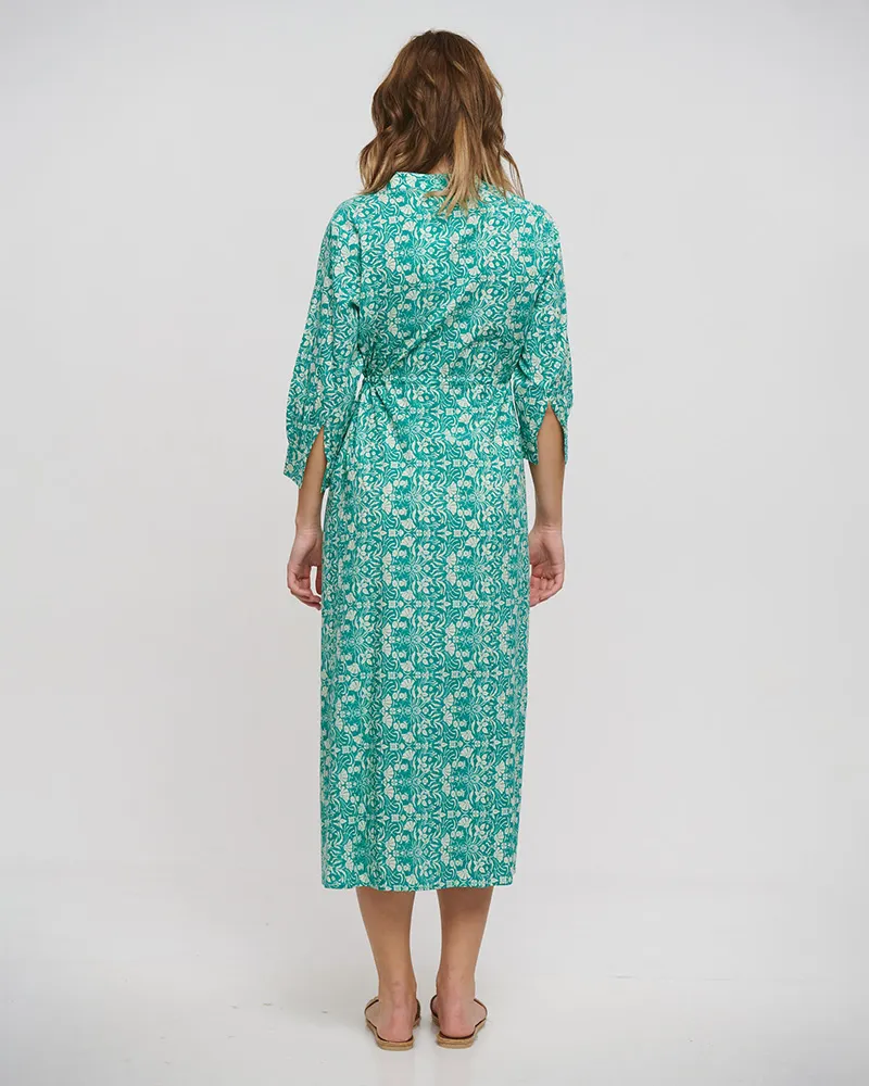 ΦΟΡΕΜΑ ΜΑΚΡΥ ΜΑΚΡΥΜΑΝΙΚΟ ΠΕΤΡΟΛ ONE SIZE (100% COTTON)