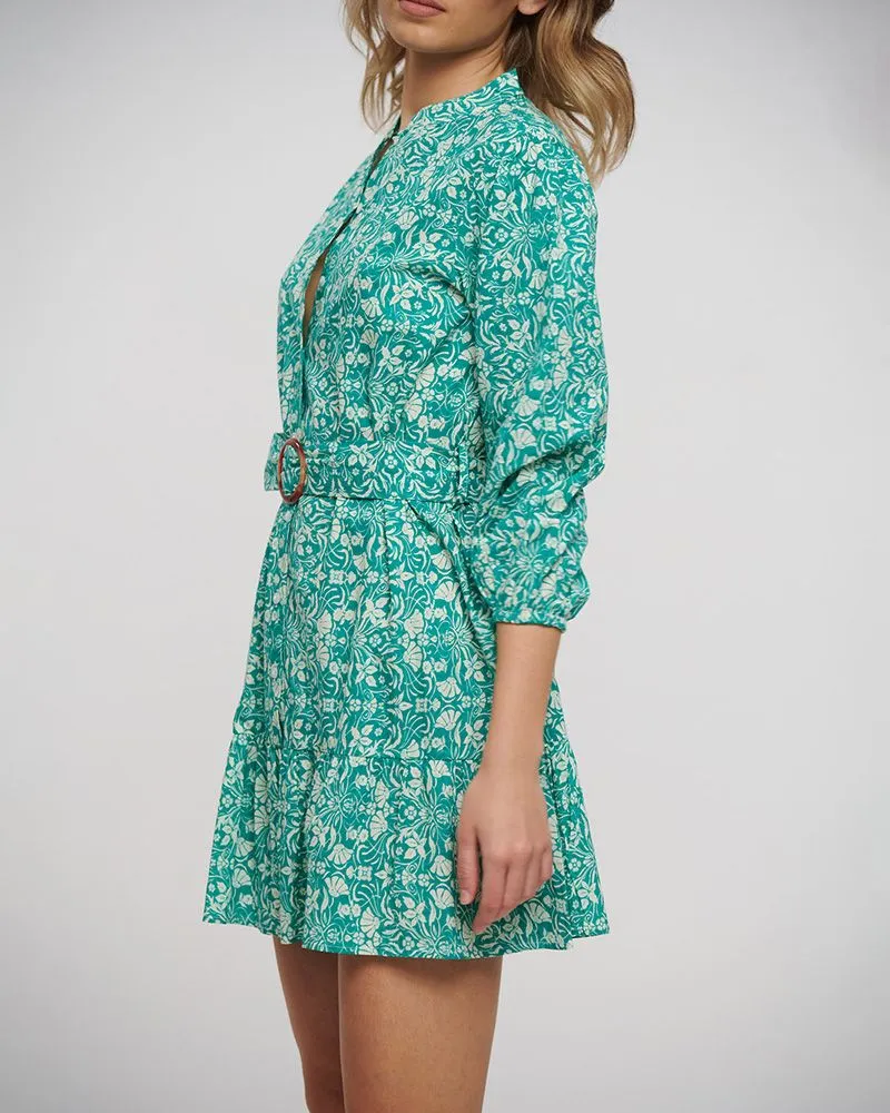 ΦΟΡΕΜΑ KONTO ΜΑΚΡΥΜΑΝΙΚΟ ΠΕΤΡΟΛ ONE SIZE (100% COTTON)