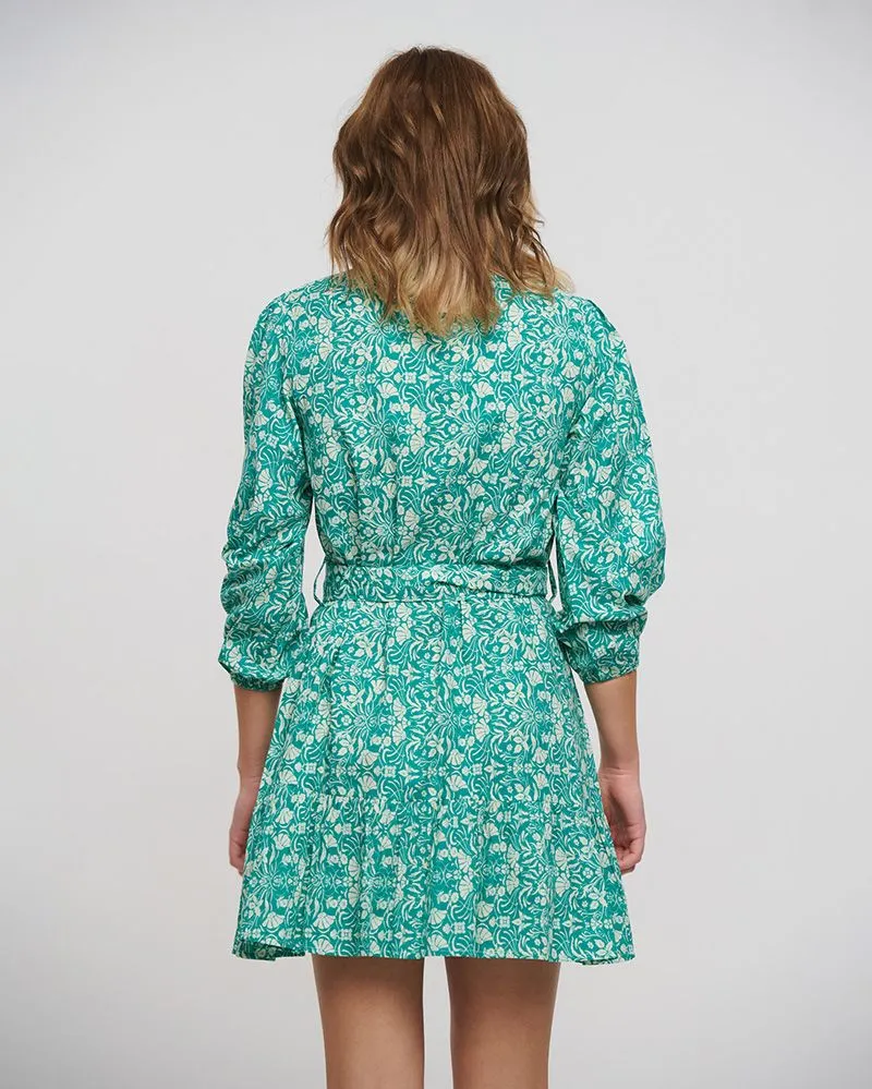 ΦΟΡΕΜΑ KONTO ΜΑΚΡΥΜΑΝΙΚΟ ΠΕΤΡΟΛ ONE SIZE (100% COTTON)