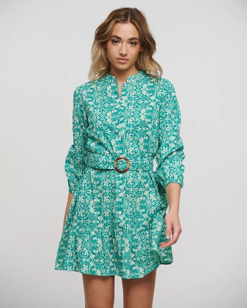 ΦΟΡΕΜΑ KONTO ΜΑΚΡΥΜΑΝΙΚΟ ΠΕΤΡΟΛ ONE SIZE (100% COTTON)