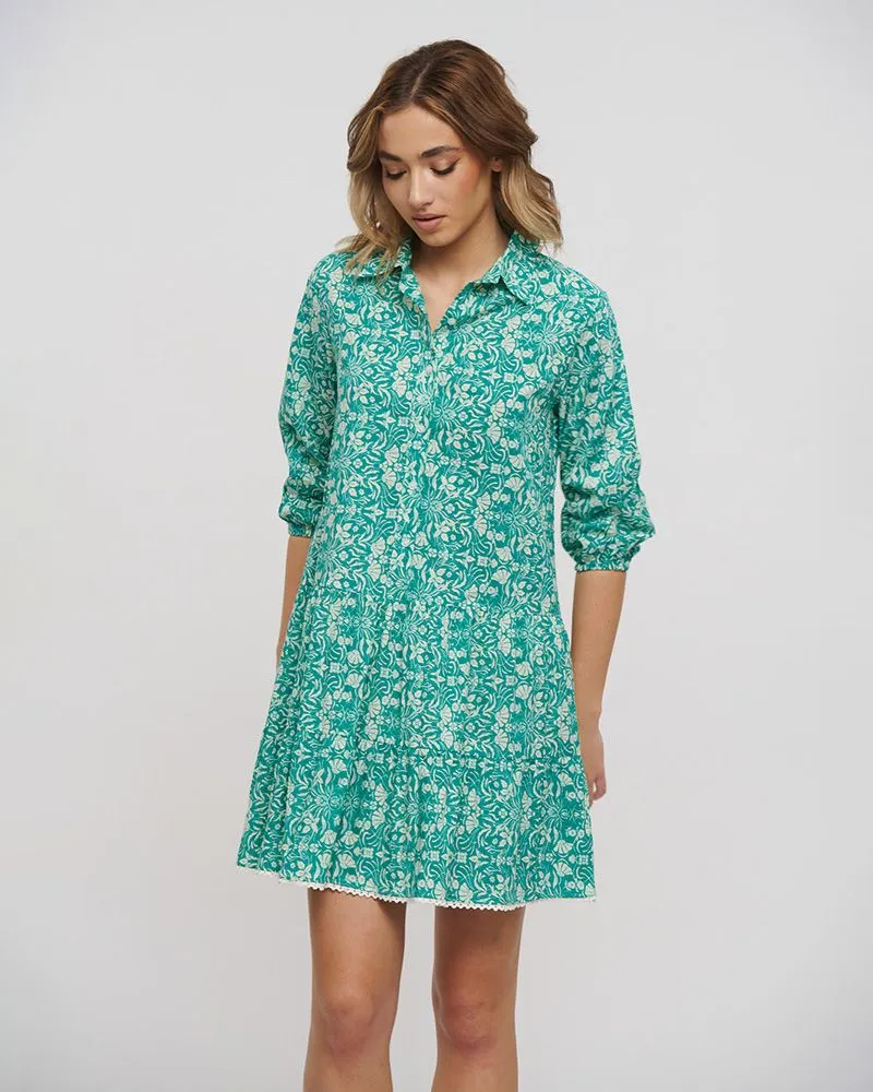 ΦΟΡΕΜΑ/ΚΑΦΤΑΝΙ KONTO ΜΑΚΡΥΜΑΝΙΚΟ ΠΕΤΡΟΛ ONE SIZE (100% COTTON)