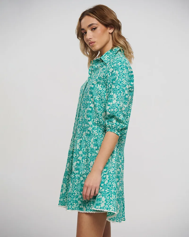 ΦΟΡΕΜΑ/ΚΑΦΤΑΝΙ KONTO ΜΑΚΡΥΜΑΝΙΚΟ ΠΕΤΡΟΛ ONE SIZE (100% COTTON)