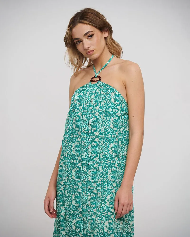 ΦΟΡΕΜΑ ΜΑΚΡΥ ΕΞΩΠΛΑΤΟ ΠΕΤΡΟΛ ONE SIZE (100% COTTON)