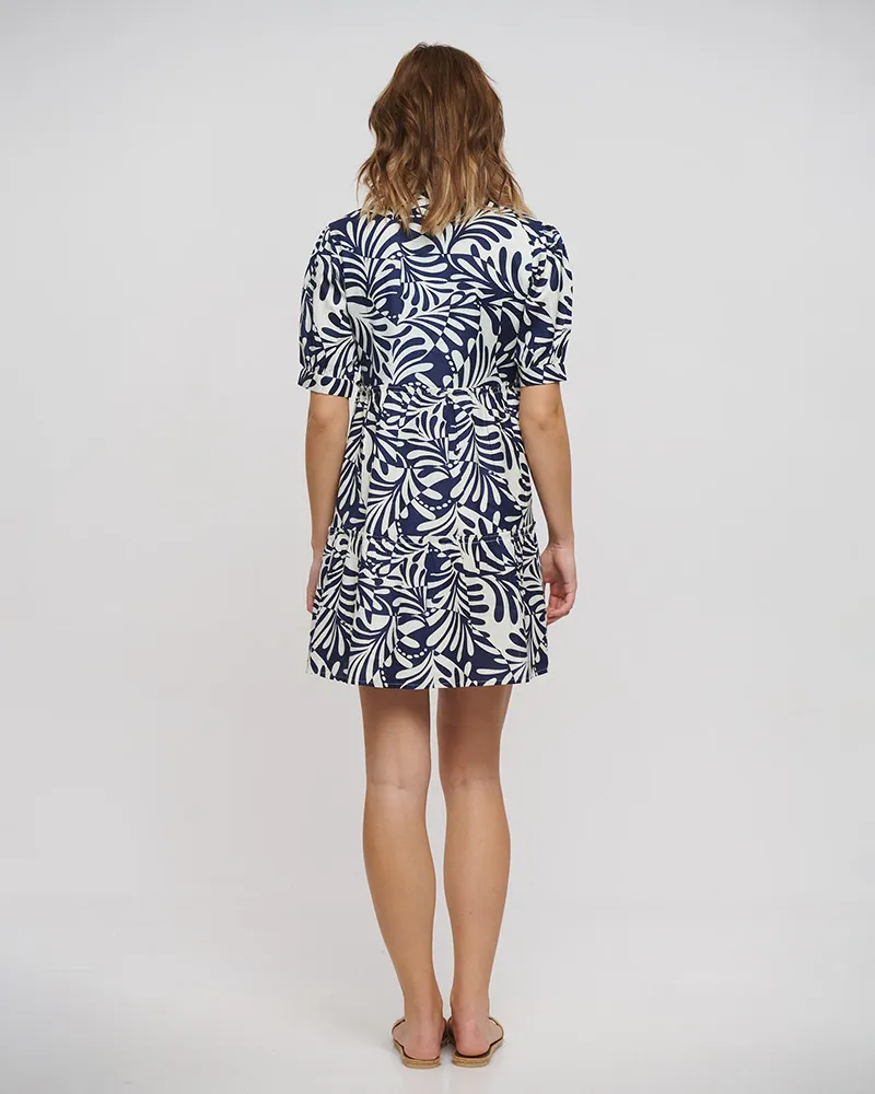 ΦΟΡΕΜΑ KONTO ΜΕ KONTO ΜΑΝΙΚΙ ΜΠΛΕ/ΛΕΥΚΟ ONE SIZE (100% COTTON)