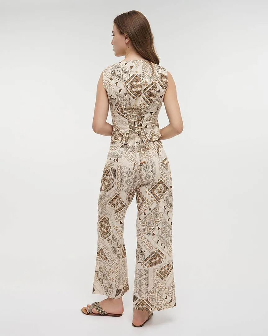 S/2 ΓΙΛΕΚΟ ΚΑΙ ΠΑΝΤΕΛΟΝΑ ΣΕ ΕΚΡΟΥ/ΚΑΦΕ ΧΡΩΜΑ S/M (100% COTTON FLEX) S/2 ΓΙΛΕΚΟ ΚΑΙ ΠΑΝΤΕΛΟΝΑ ΣΕ ΕΚΡΟΥ/ΚΑΦΕ ΧΡΩΜΑ S/M (100% COTTON FLEX)