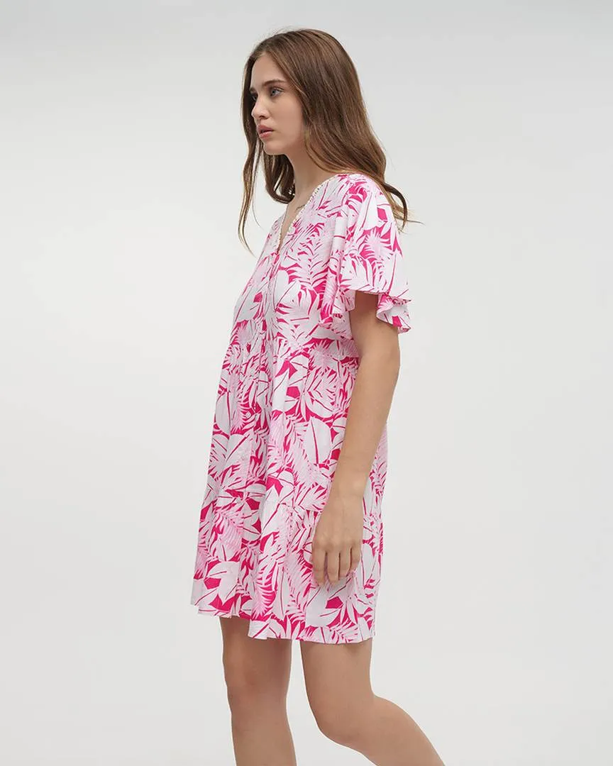 ΦΟΡΕΜΑ KONTO ME ΚΟΝΤΟ MANIKI ΚΑΙ ΚΟΥΜΠΙΑ ΣΕ ΛΕΥΚΟ/ΦΟΥΞ ΧΡΩΜΑ ONE SIZE (100% VISCOSE)