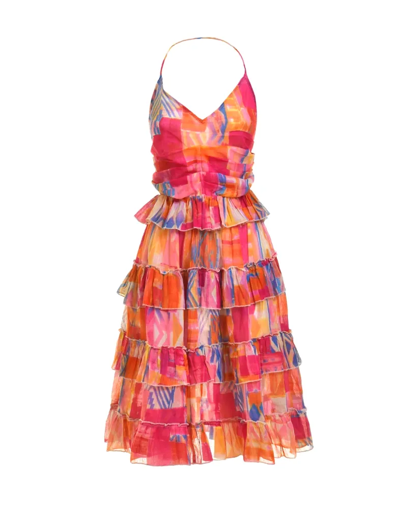 ΦΟΡΕΜΑ AMANIKO ΠΟΛΥΧΡΩΜΟ ONE SIZE (100%COTTON)