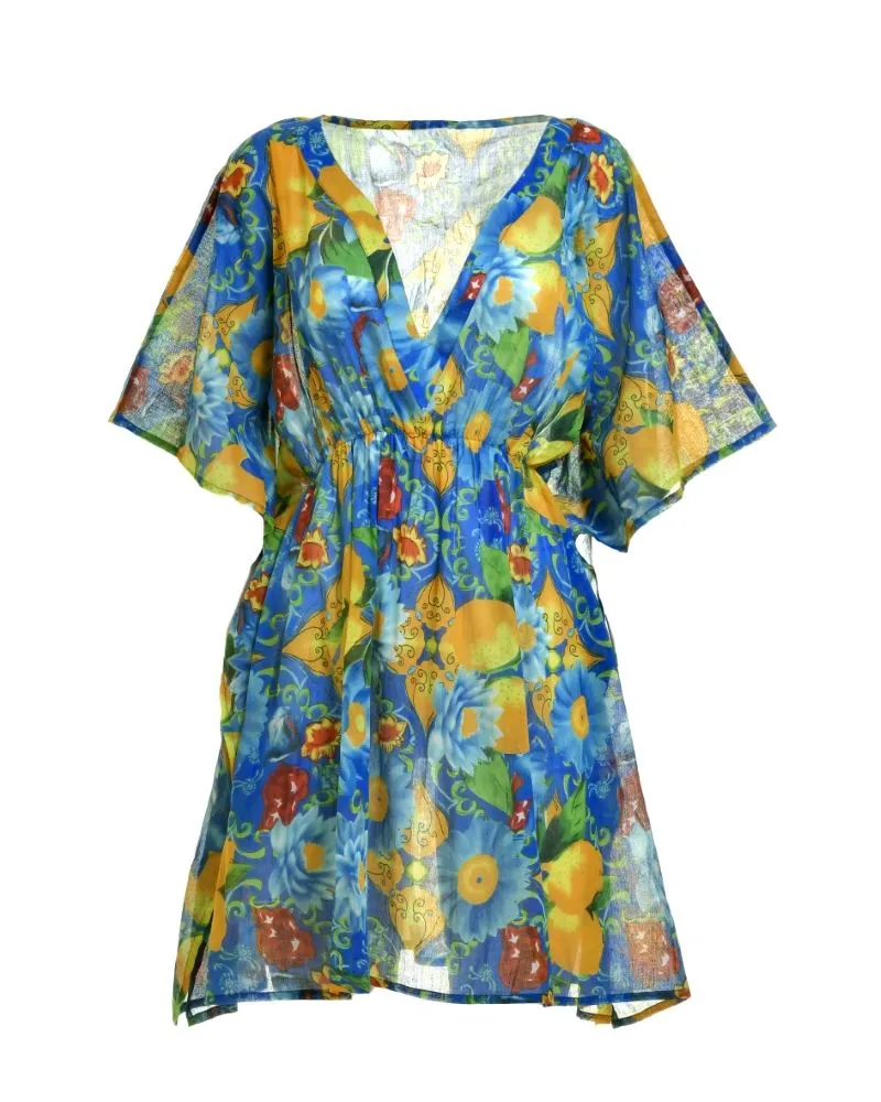 ΚΑΦΤΑΝΙ ΠΟΛΥΧΡΩΜΟ ΜΕ ΣΧΕΔΙΑ ONE SIZE  (100% COTTON)