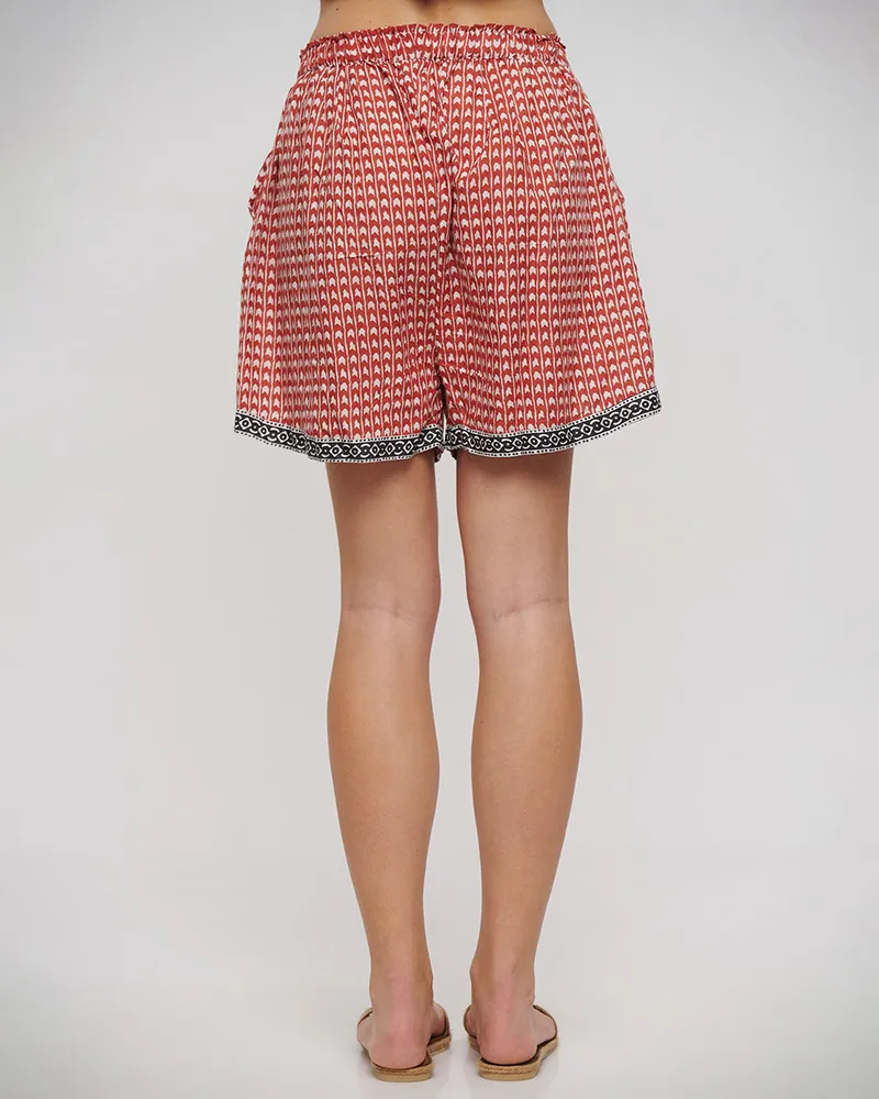 ΣΟΡΤΣΑΚΙ ΜΕ ΤΣΕΠΕΣ ΚΟΚΚΙΝΟ/ΛΕΥΚΟ/ΜΑΥΡΟ ONE SIZE (100% COTTON)