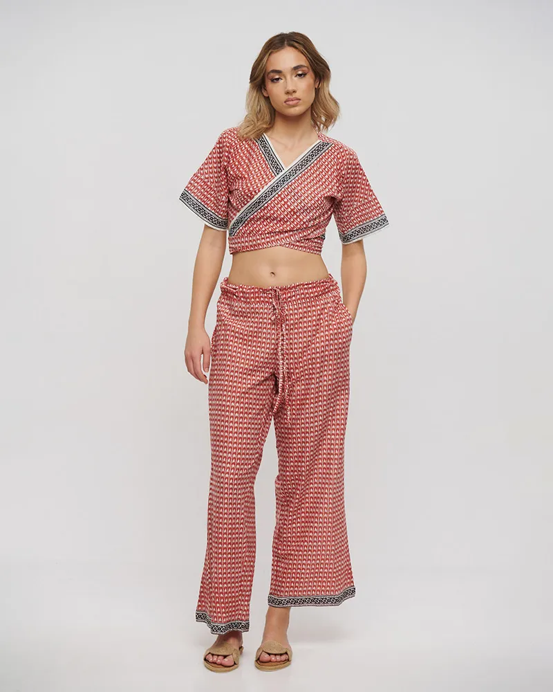 ΠΑΝΤΕΛΟΝΑ ΜΕ ΤΣΕΠΕΣ ΚΟΚΚΙΝΟ/ΛΕΥΚΟ/ΜΑΥΡΟ ONE SIZE (100% COTTON) ΠΑΝΤΕΛΟΝΑ ΜΕ ΤΣΕΠΕΣ ΚΟΚΚΙΝΟ/ΛΕΥΚΟ/ΜΑΥΡΟ ONE SIZE (100% COTTON)