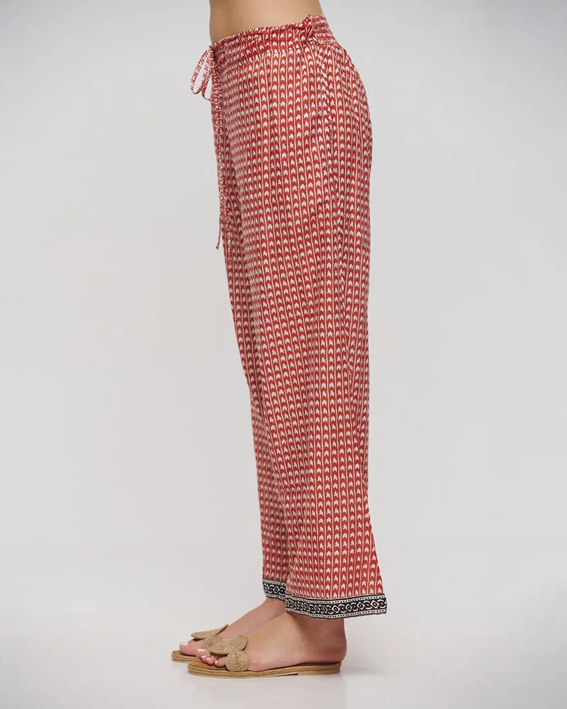 ΠΑΝΤΕΛΟΝΑ ΜΕ ΤΣΕΠΕΣ ΚΟΚΚΙΝΟ/ΛΕΥΚΟ/ΜΑΥΡΟ ONE SIZE (100% COTTON)