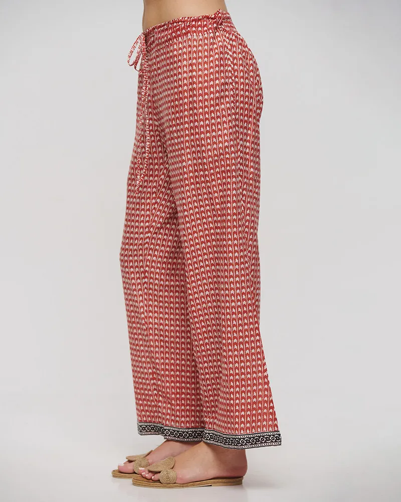 ΠΑΝΤΕΛΟΝΑ ΜΕ ΤΣΕΠΕΣ ΚΟΚΚΙΝΟ/ΛΕΥΚΟ/ΜΑΥΡΟ ONE SIZE (100% COTTON)