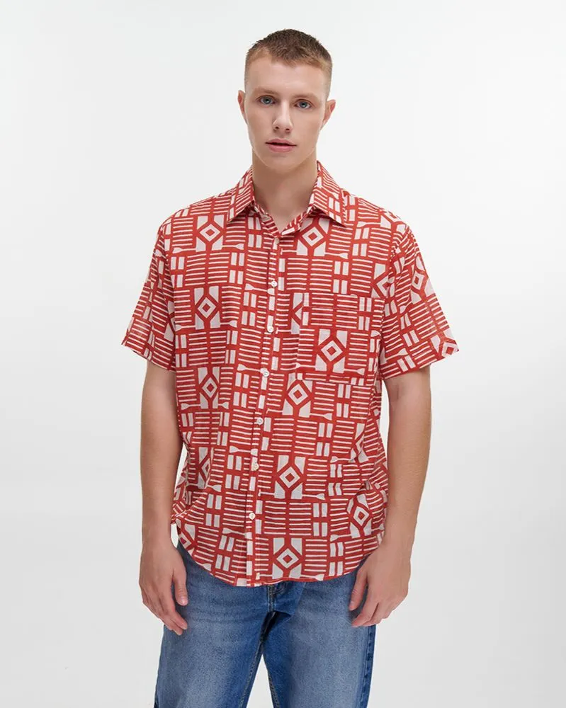 ΠΟΥΚΑΜΙΣΟ ΚΟΝΤΟΜΑΝΙΚΟ ΚΟΚΚΙΝΟ/ΜΠΕΖ L/XL (100% COTTON) ΠΟΥΚΑΜΙΣΟ ΚΟΝΤΟΜΑΝΙΚΟ ΚΟΚΚΙΝΟ/ΜΠΕΖ L/XL (100% COTTON)