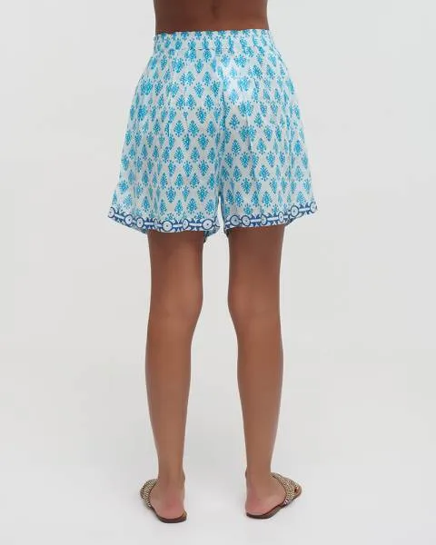 ΣΟΡΤΣΑΚΙ ΤΥΡΚΟΥΑΖ/ΕΚΡΟΥ ΜΕ ΣΧΕΔΙΑ ONE SIZE (100% COTTON)