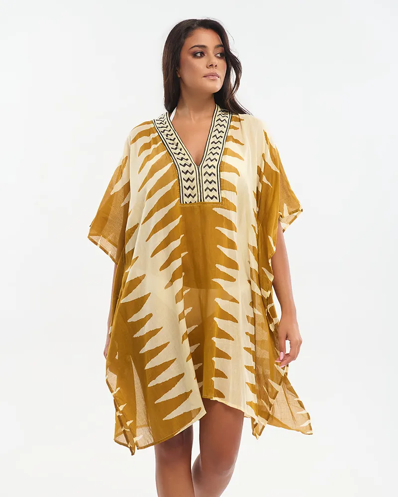 ΚΑΦΤΑΝΙ ΚΟΝΤΟ ΜΠΕΖ/ΚΑΦΕ ONE SIZE (100% COTTON) ΚΑΦΤΑΝΙ ΚΟΝΤΟ ΜΠΕΖ/ΚΑΦΕ ONE SIZE (100% COTTON)