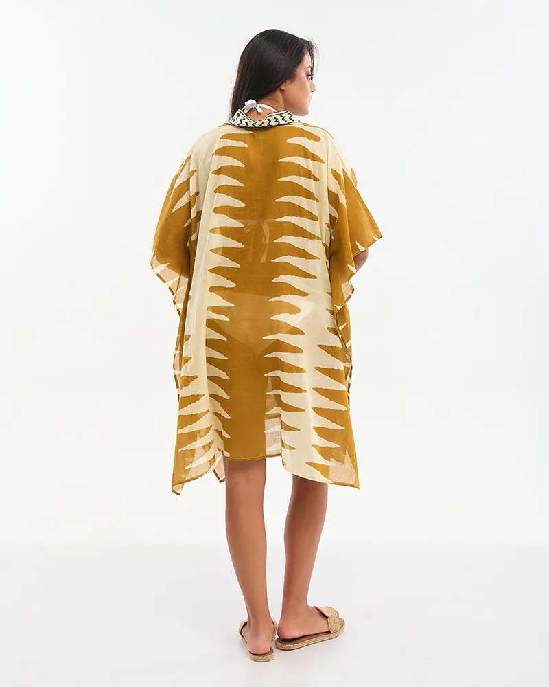 ΚΑΦΤΑΝΙ ΚΟΝΤΟ ΜΠΕΖ/ΚΑΦΕ ONE SIZE (100% COTTON)