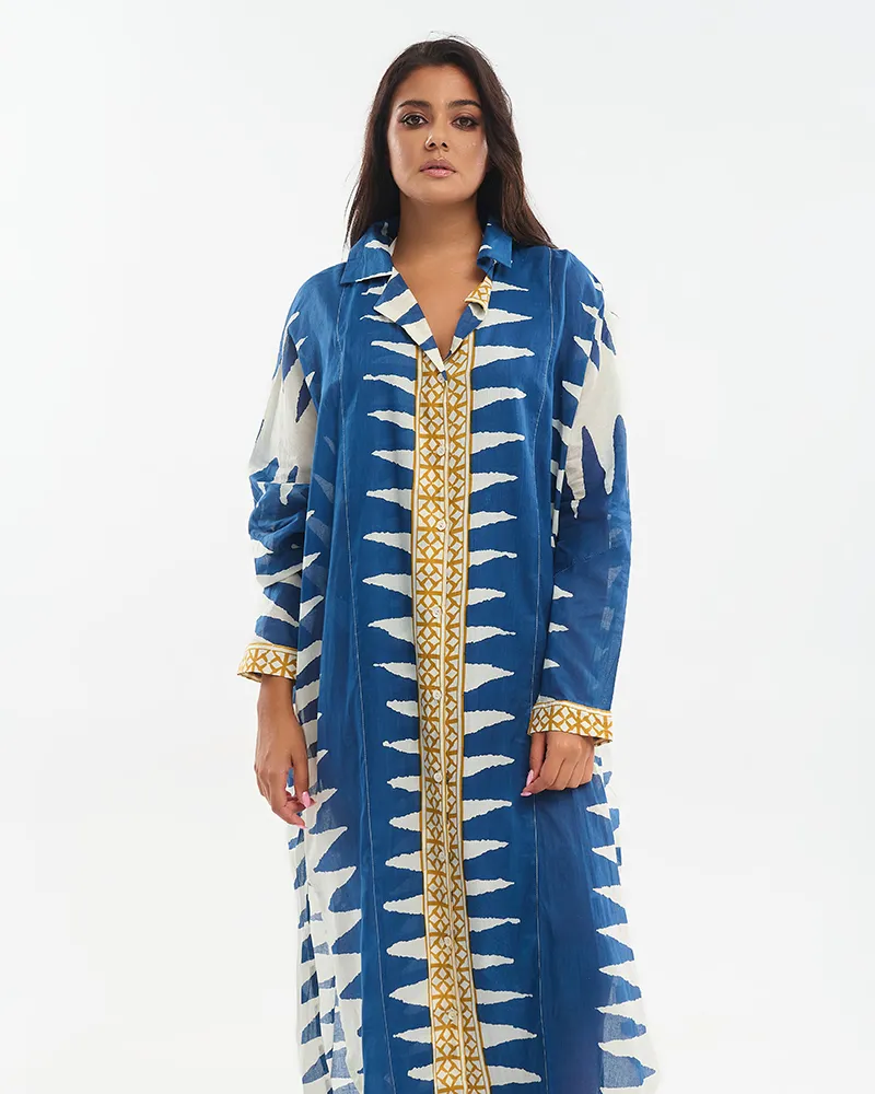 ΠΟΥΚΑΜΙΣΑ ΜΑΚΡΙΑ ΜΠΕΖ/ΜΠΛΕ ΜΕ ΧΡΥΣΕΣ ΛΕΠΤΟΜΕΡΕΙΕΣ ONE SIZE (100% COTTON) ΠΟΥΚΑΜΙΣΑ ΜΑΚΡΙΑ ΜΠΕΖ/ΜΠΛΕ ΜΕ ΧΡΥΣΕΣ ΛΕΠΤΟΜΕΡΕΙΕΣ ONE SIZE (100% COTTON)