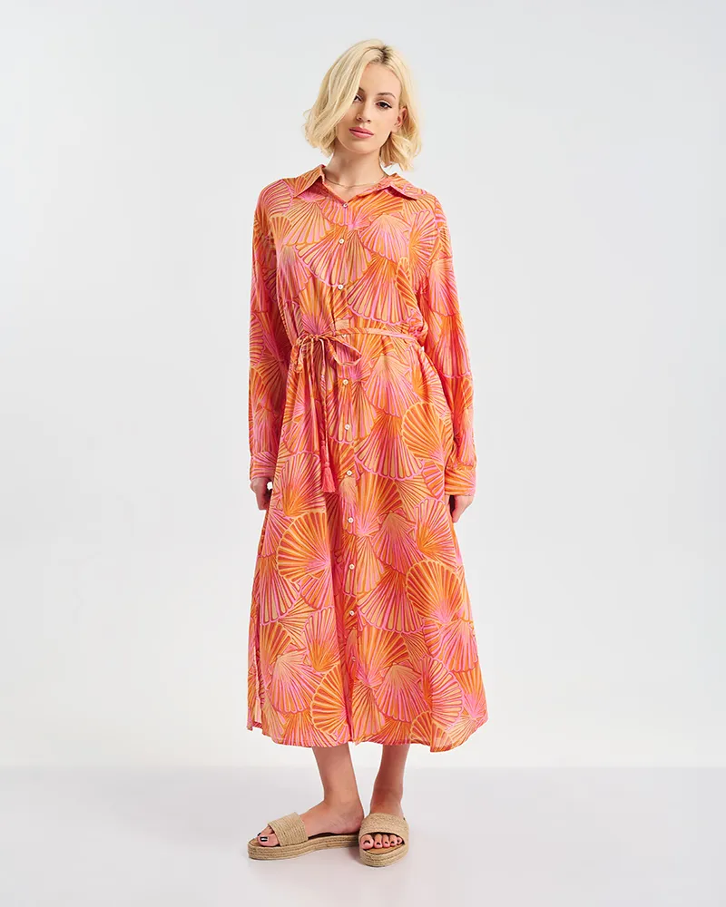 ΠΟΥΚΑΜΙΣΑ ΜΑΚΡΙΑ ΠΟΛΥΧΡΩΜΗ ”ΚΟΧΥΛΙΑ” ΜΕ ΖΩΝΗ ONE SIZE (100% MODAL) ΠΟΥΚΑΜΙΣΑ ΜΑΚΡΙΑ ΠΟΛΥΧΡΩΜΗ ”ΚΟΧΥΛΙΑ” ΜΕ ΖΩΝΗ ONE SIZE (100% MODAL)