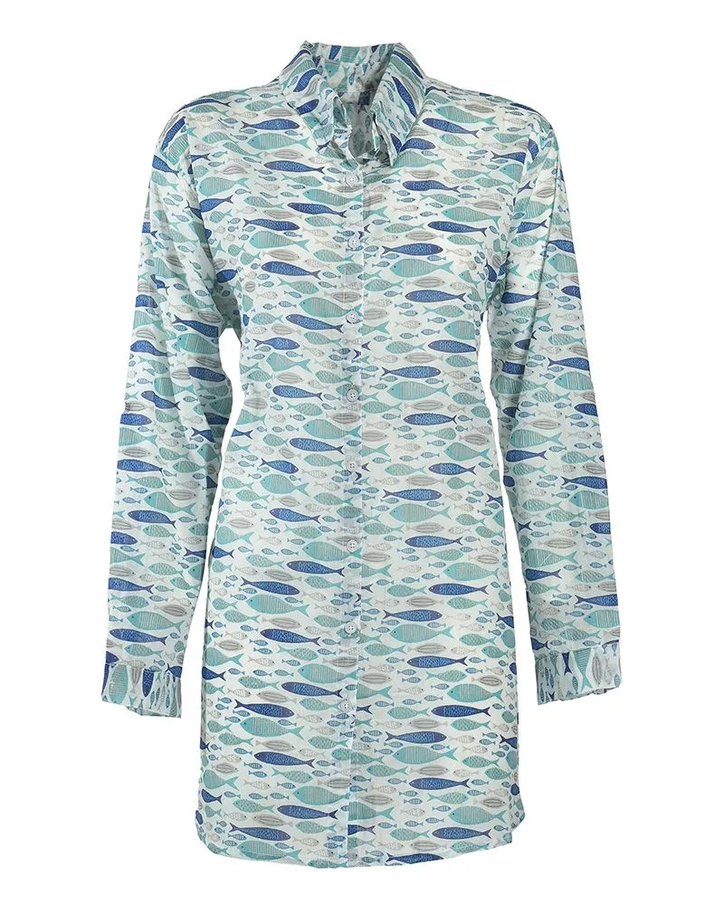 ΠΟΥΚΑΜΙΣΟ ΚΟΝΤΟ ΛΕΥΚΟ/ΜΠΛΕ ΜΕ ΨΑΡΙΑ L/XL (100% COTTON) ΠΟΥΚΑΜΙΣΟ ΚΟΝΤΟ ΛΕΥΚΟ/ΜΠΛΕ ΜΕ ΨΑΡΙΑ L/XL (100% COTTON)