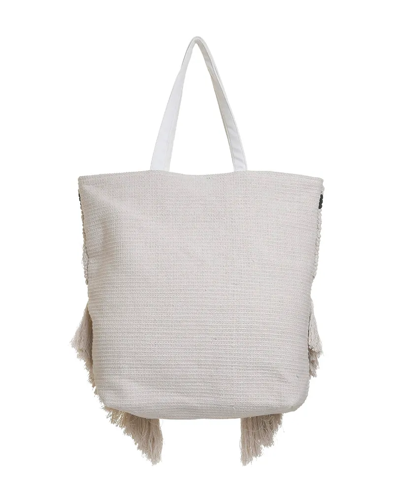 ΤΣΑΝΤΑ ΥΦΑΣΜΑΤΙΝΗ ΑΣΠΡΟΜΑΥΡΗ 51X12X49/75 (100% RECYCLED COTTON) ΤΣΑΝΤΑ ΥΦΑΣΜΑΤΙΝΗ ΑΣΠΡΟΜΑΥΡΗ 51X12X49/75 (100% RECYCLED COTTON)