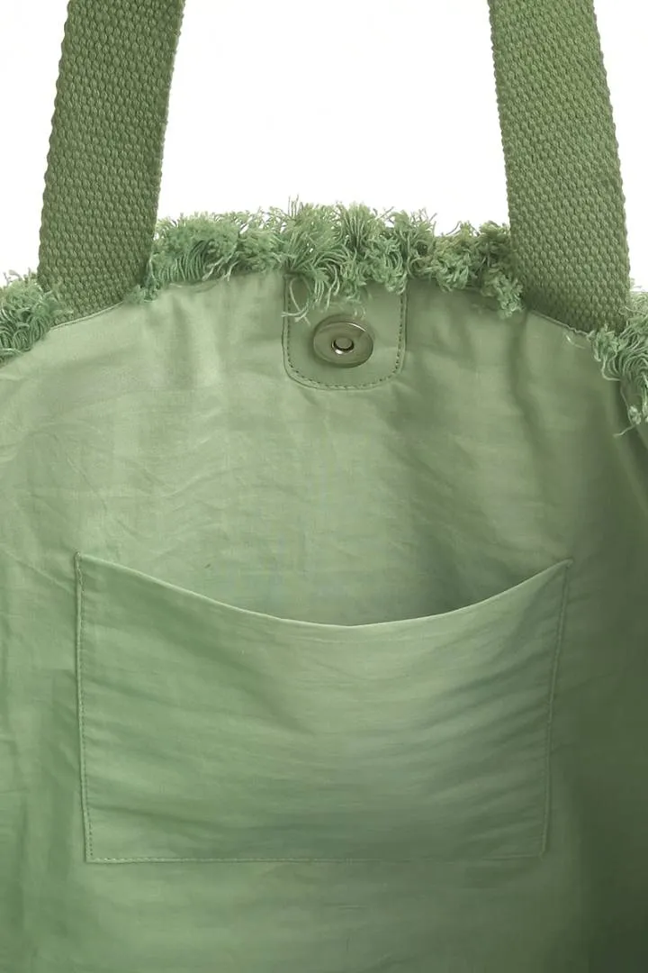 ΤΣΑΝΤΑ ΑΠΟ ΓΙΟΥΤΑ ΜΕΝΤΑ ''BEACH'' 40x30(COTTON/JUTE)