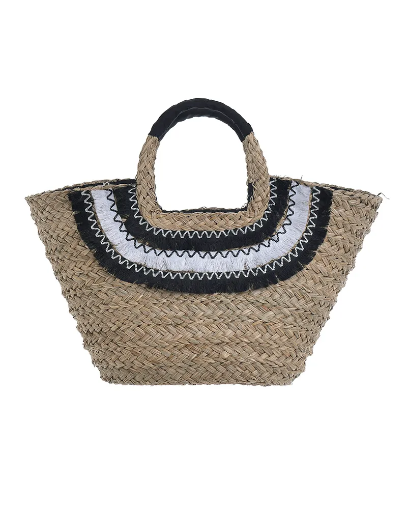 ΚΑΛΑΘΙ ΘΑΛΑΣΣΗΣ ΨΑΘΙΝΟ ΜΕ ΛΕΥΚΕΣ/ΜΑΥΡΕΣ ΛΕΠΤΟΜΕΡΕΙΕΣ 58Χ19Χ30 (100% SEAGRASS) ΚΑΛΑΘΙ ΘΑΛΑΣΣΗΣ ΨΑΘΙΝΟ ΜΕ ΛΕΥΚΕΣ/ΜΑΥΡΕΣ ΛΕΠΤΟΜΕΡΕΙΕΣ 58Χ19Χ30 (100% SEAGRASS)