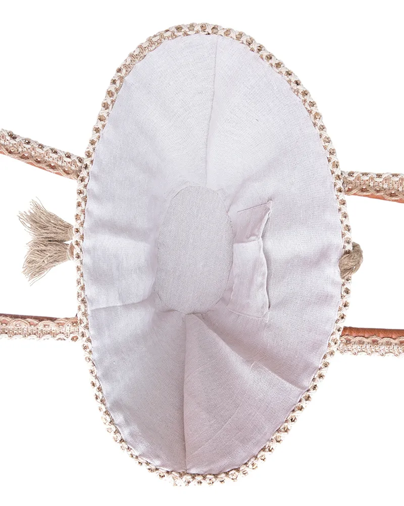 ΤΣΑΝΤΑ ΨΑΘΙΝΗ ΜΠΕΖ ΜΕ ΚΡΟΣΣΙΑ 52Χ28Χ15 (100% GRASS)